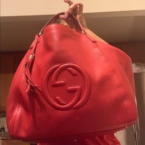 Authentic Gucci XL SoHo Bag